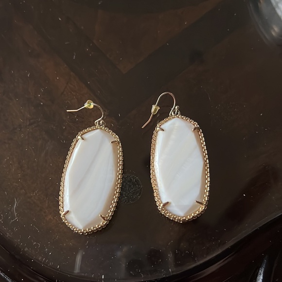 Kendra Scott white drop earrings - Picture 2 of 2